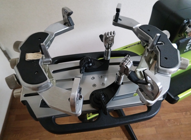 中古TOALSON TJ2000 高性能ドラム式電動ガット張り機、中古テニス用品